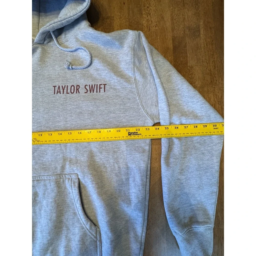 Taylor Swift Loving Him Was Red Hoodie Size Large RARE - Picture 3 of 8